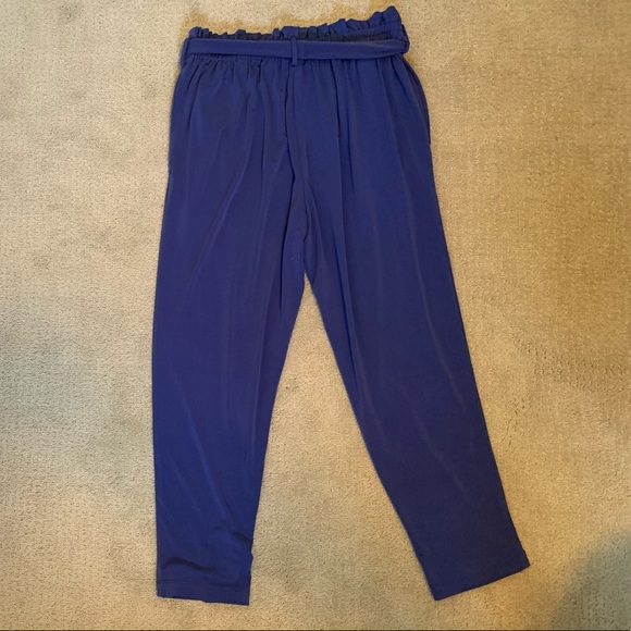 BCBG Paperbag Waist Trousers - Picture 8 of 11